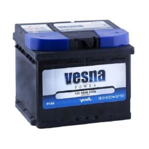 Vesna Power 45 Ah R+ 420A