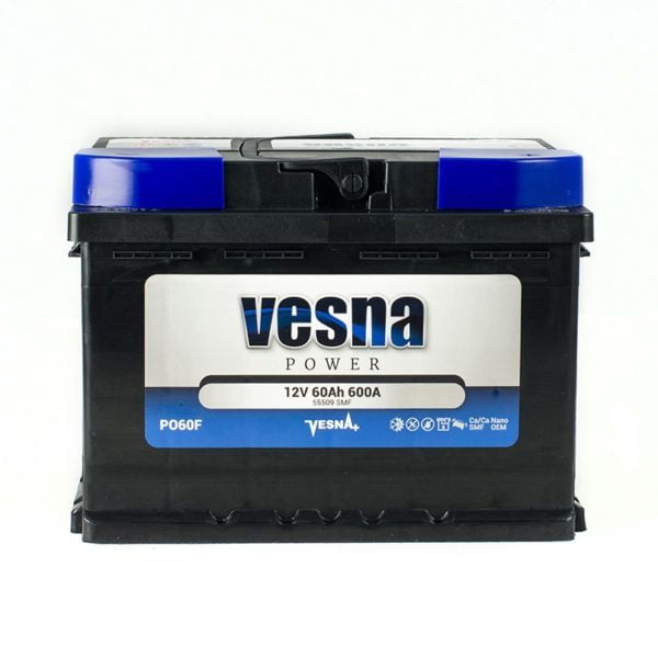 Vesna Power 60 Ah R+ 600A