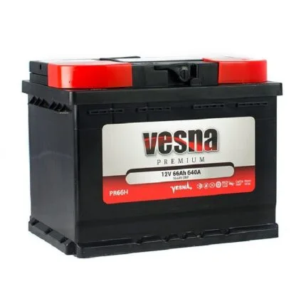 Vesna Premium 66 Ah R+ 640A