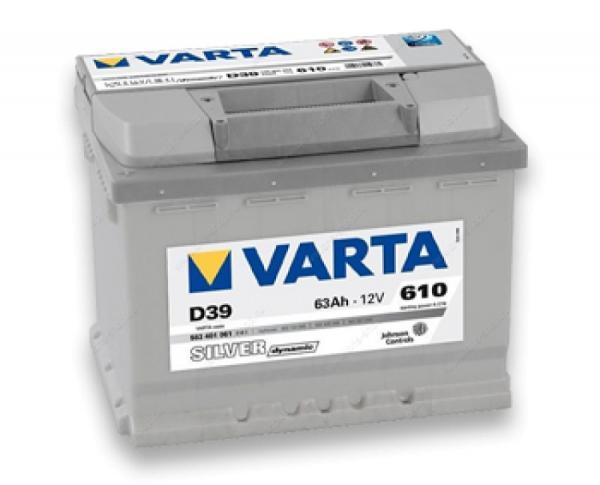 Varta Silver Dynamic 63Ah R+ 610A