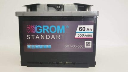 GROM PREMIUM 60ah 550A
