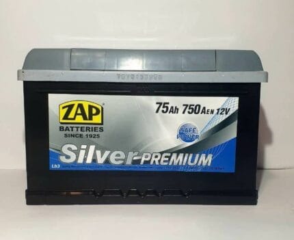 ZAP 75 Ah R+ 750A Silver Premium