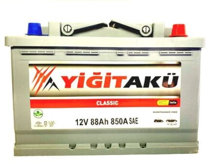Yigit Aku Classic Asia 88Ah R+ 850A