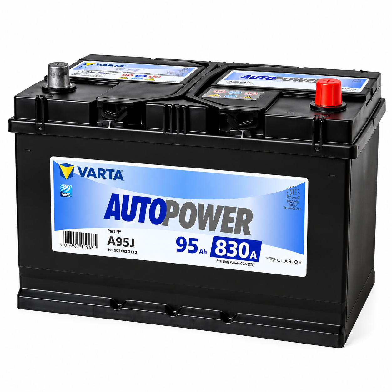 Аккумулятор AUTOPOWER 95 Ач L+ 830 А Аккумулятор AUTOPOWER 95 А/ч L+ 830 А