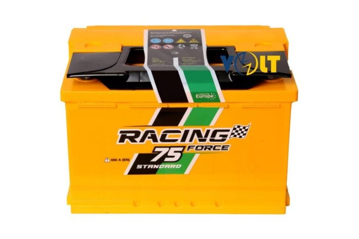 FORSE 75ah R+680A EN вид сверху