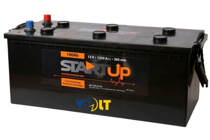 Аккумулятор Startup 190Ah 1250A