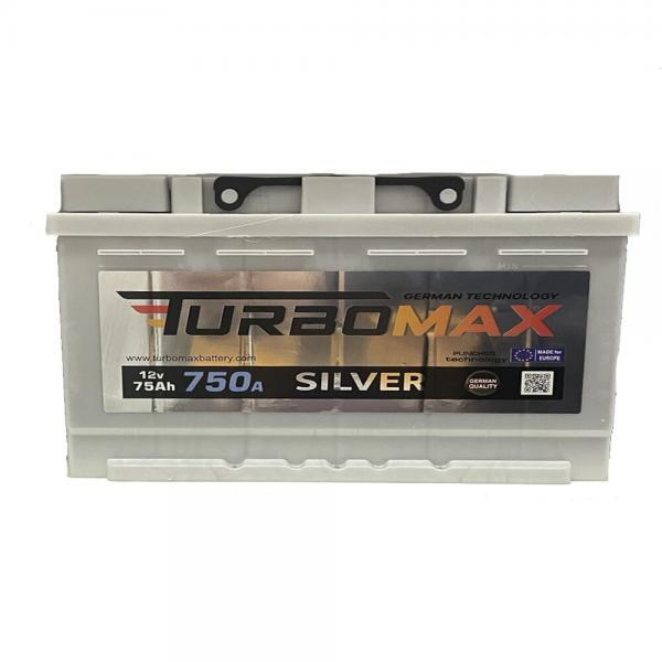 Аккумулятор TURBOMAX SILVER 75Ah 750A R MF