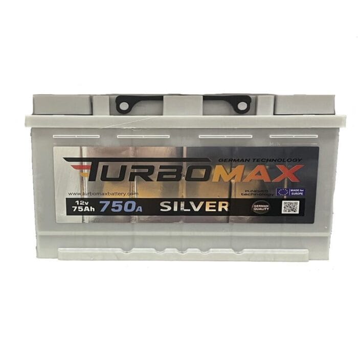 Аккумулятор TURBOMAX SILVER 75Ah 750A R MF