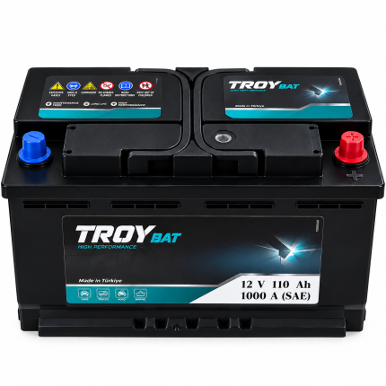 Аккумулятор Troy BAT 110 ah 1000A R+