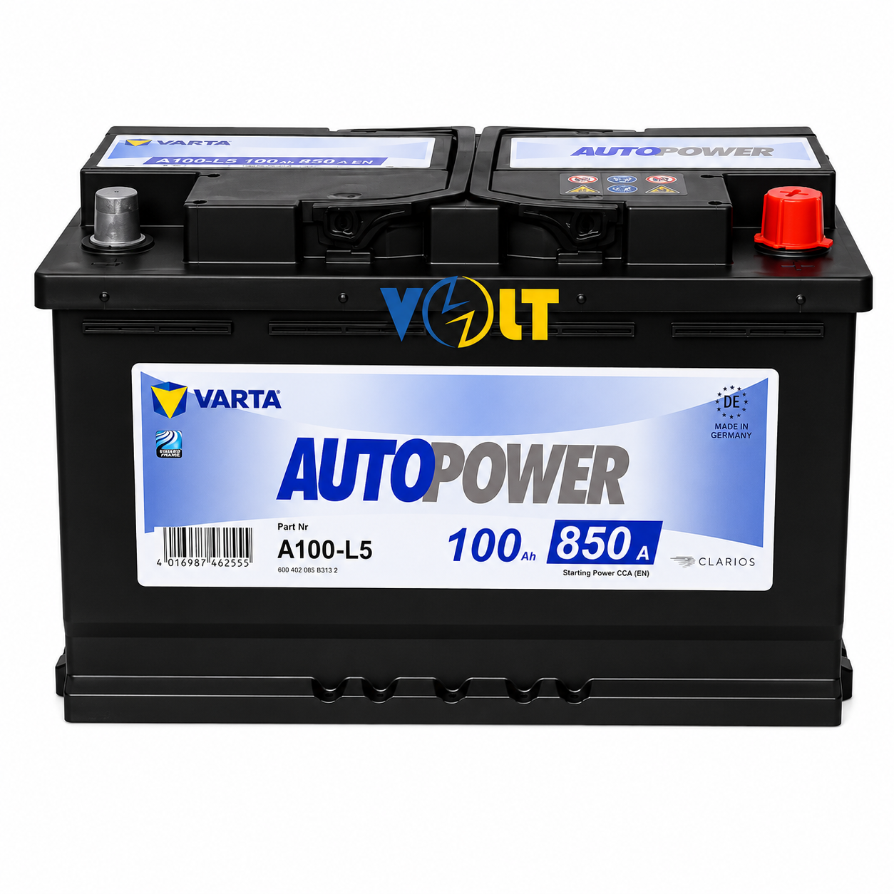 Аккумулятор Autopower A100-L5 100 А.ч 800A Аккумулятор Autopower A100-L5 100 А.ч 800A