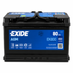 Аккумулятор EXIDE AGM 80Ah R+ 800A