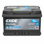 Аккумулятор Exide 72аh R+720A