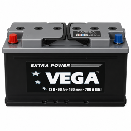 Аккумулятор VEGA 90AH R+ 700A