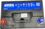 ERDIL 75Ah JL+750A Азия — изображение 2