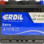 Акумулятор ERDIL L+ 60Ah 600A
