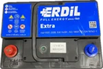 ERDIL L+ 60Ah 600A вид сверху