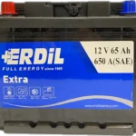 Акумулятор ERDIL L+ 65Ah 650A