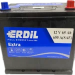 Акумулятор ERDIL R+ 65Ah 650A Азия