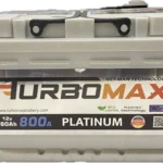 Акумулятор TURBOMAX PLATINUM 80Ah 800A R