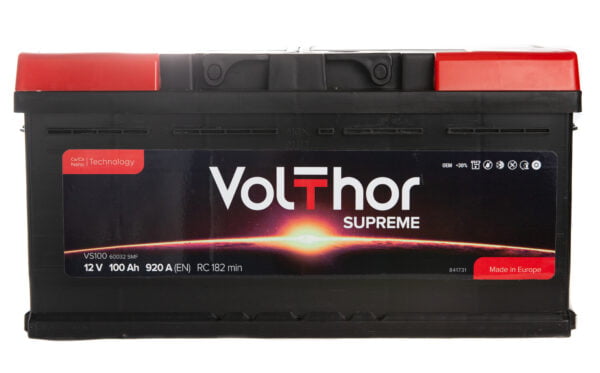 VolThor 6CT-100 АзЕ Supreme 100 Ah 920A R+
