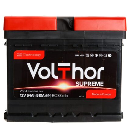 VolThor 6CT-54 АзЕ Supreme 54 Ah 510A R