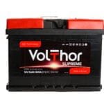 Акумулятор VolThor 6CT-62 АзЕ Supreme 62 Ah 600A R