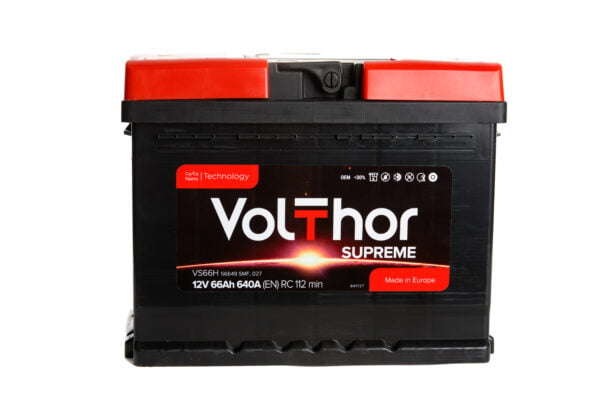 VolThor 6CT-66 АзЕ Supreme 66 Ah 640A R