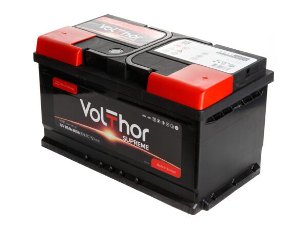 VolThor 6CT-85 АзЕ Supreme 85 Ah 800A R вид сбоку
