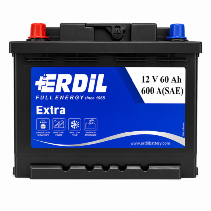 Аккумулятор ERDIL L+ 60Ah 600A