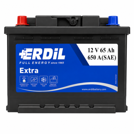 Аккумулятор ERDIL L+ 65Ah 650A