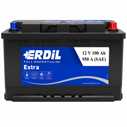 Аккумулятор ERDIL R+ 100Ah 950A