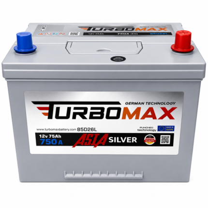Аккумулятор TURBOMAX SILVER ASIA 95Ah 800A L 110D31R