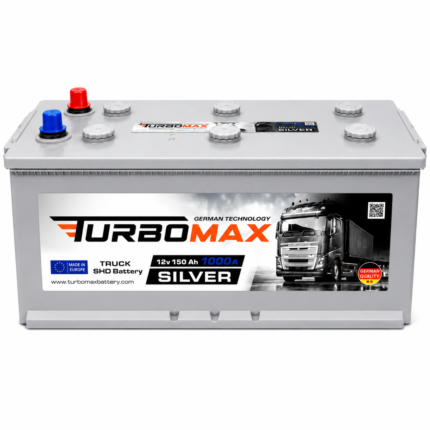 Аккумулятор TURBOMAX SILVER TRUCK 150Ah 1000A