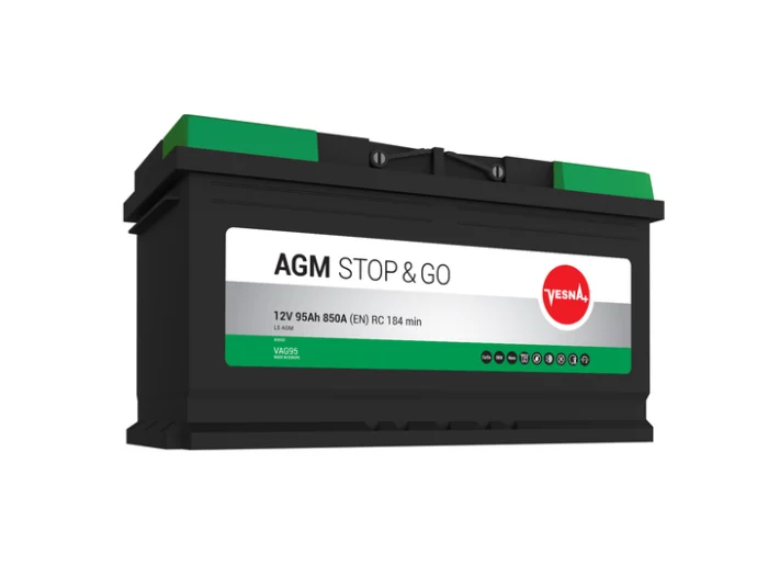 Vesna AGM 95 Ah R+ 850A