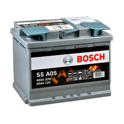 Аккумулятор BOSCH AGM S5A 050 (L2) 60Ah 680A R+