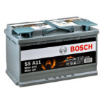 Аккумулятор BOSCH AGM S5A 110 (L4) 80Ah 800A R+