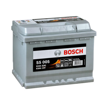 Аккумулятор BOSCH S50 050 (L2) 63Ah 610A R+