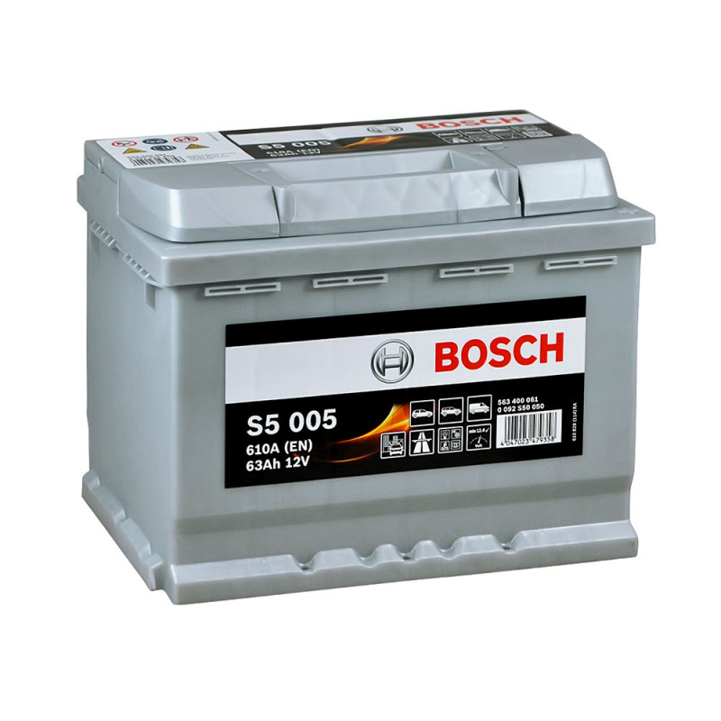 Аккумулятор BOSCH S50 050 (L2) 63Ah 610A R+ Аккумулятор BOSCH S50 050 (L2) 63Ah 610A R+