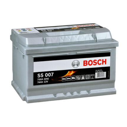 Аккумулятор BOSCH S50 070 (LB3) 74Ah 750A R+