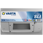 Аккумулятор Varta Dynamic SLI 12В 74Аг 750А (EN) R+ вид сверху