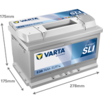 Аккумулятор Varta Dynamic SLI 12В 74Ач 750А (EN) R+ — изображение 3