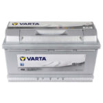 Аккумулятор Varta Silver Dynamic (H3) 100Ah 830A R+ (L5) вид сверху