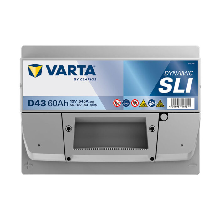 Аккумулятор Varta Blue Dynamic (D43) 60Ah 540A L+ (L2X) вид сверхц