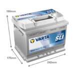 Аккумулятор Varta Blue Dynamic (D24) 60Ah 540A R+ (L2) — изображение 2