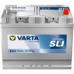 Аккумулятор Varta SLI Dynamic Asia (E23) 70Ah 630A R+ (D26)