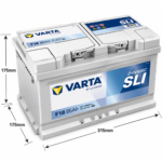 Аккумулятор Varta SLI Dynamic (F18) 85Ah 800A R+ — изображение 3
